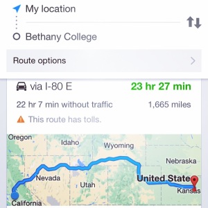 The Distance From Where I Am to Where Nate Is ...